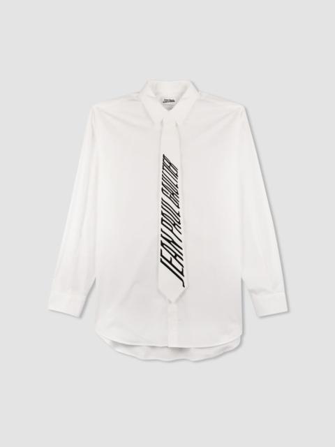 Jean Paul Gaultier Shirt with printed tie