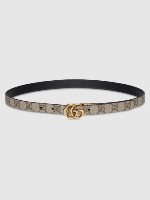 GUCCI GG Marmont reversible thin belt