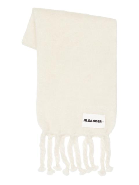 Jil Sander Logo Plain Scarf