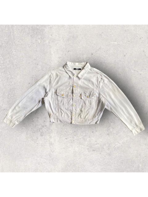 Raf By Raf Simons Cropped Denim Jacket