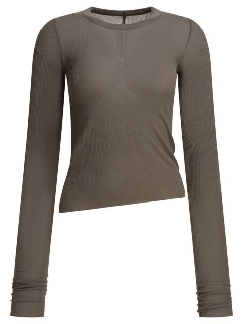 Rick Owens Rick Owens Silk-blend Crew-neck T-shirt