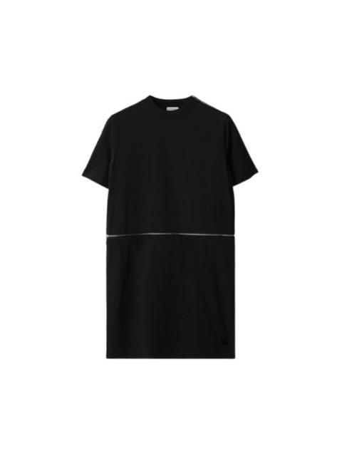 Burberry Burberry Womens Black Cotton Dress