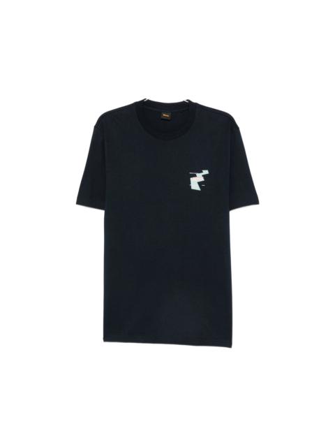 BOSS Boss Blue T-Shirts & Vests - T-Shirts Men