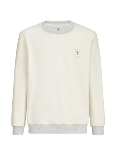 Brunello Cucinelli Brunello Cucinelli Men Logo Cotton Sweatshirt