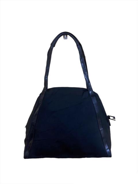 GUCCI Gucci Shoulder Bag Nylon and Leather Bag