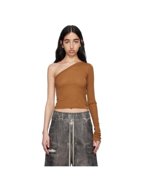 Rick Owens DRKSHDW Orange Hollywood Ziggy T-shirt