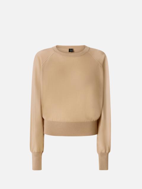PINKO LONG-SLEEVED CREW-NECK SWEATER