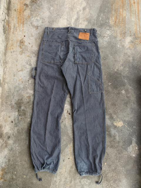 Other Designers Archival Clothing - JapaneseBrand PPFM Parachute Carpenter Hickory Stripe Pant