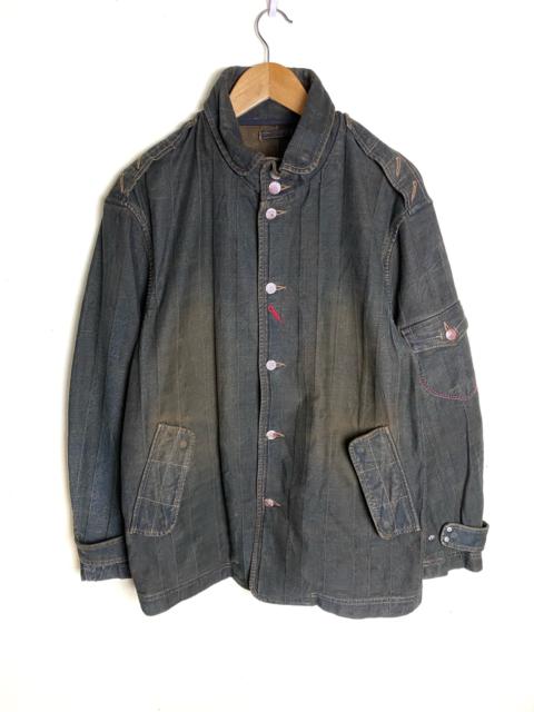 Other Designers Vintage - Vintage Santa Fe Denim Jeans Jacket Made in Japan