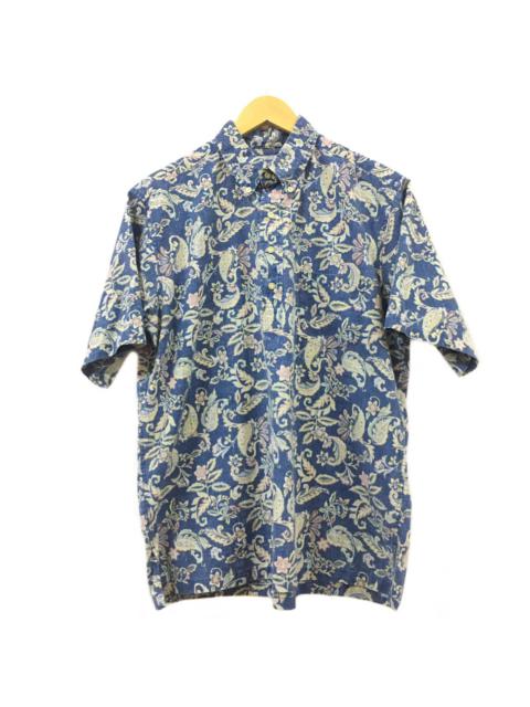 Other Designers Vintage - Vtg 80's Reyn Spooner Paisley Floral Hawaiian Shirt