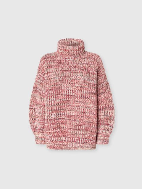 Missoni Oversized high-neck flame knit sweater