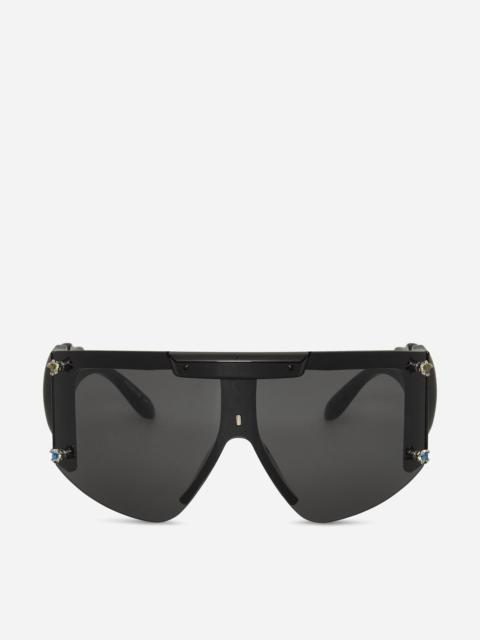 OTTOLINGER Gem-Stud Knotted Sunglasses Black