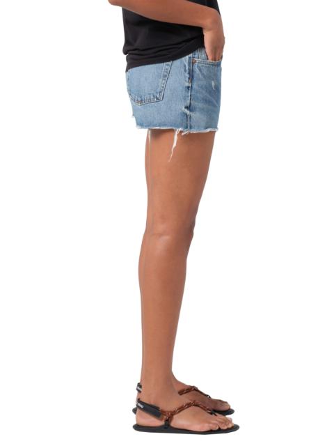 AGOLDE AGOLDE Parker High Waist Denim Cutoff Shorts in Chorus at Nordstrom