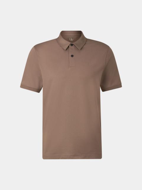 BOGNER Timo polo shirt in Mud