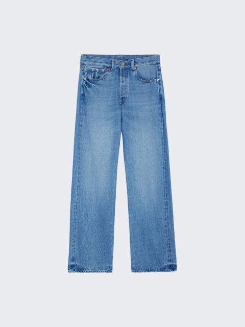 JACQUEMUS The De-nimes Denim Jeans Blue And Tabac