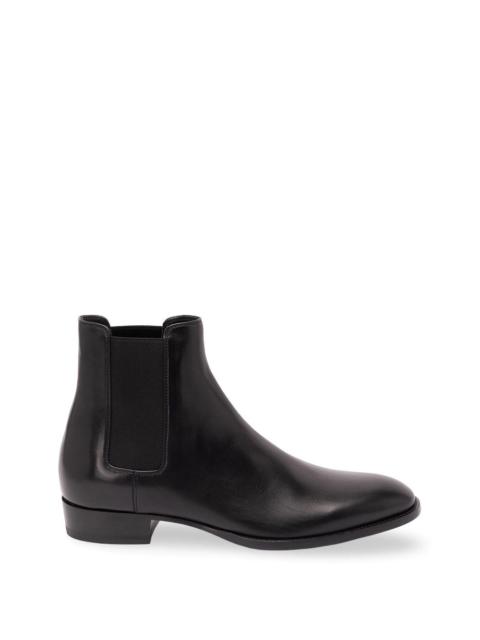 SAINT LAURENT Saint Laurent Men Wyatt Chelsea Boots In Smooth Leather
