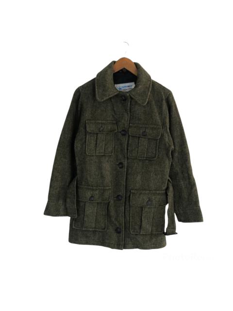 Other Designers Vintage - VINTAGE SPIEWALK MADE IN USA MULTI POCKET CARGO JACKET