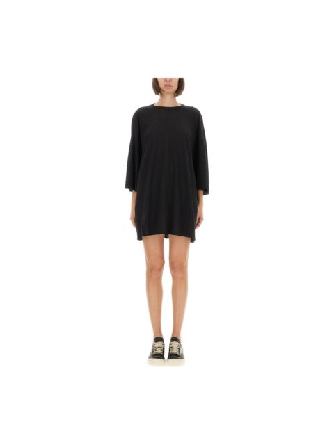 Rick Owens Black Porterville Prong Minidress - rp02d3531sct-09 | REVERSIBLE
