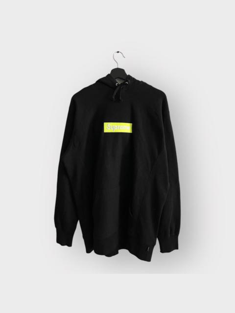 STEAL! 2017 Supreme Neon Green Box Logo Hoodie (XL)