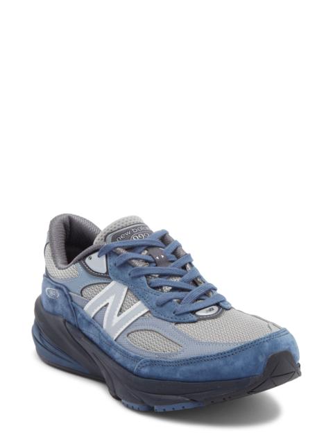 New Balance Made in USA 990 v6 Running Shoe in Vintage Indigo/Eclipse at Nordstrom