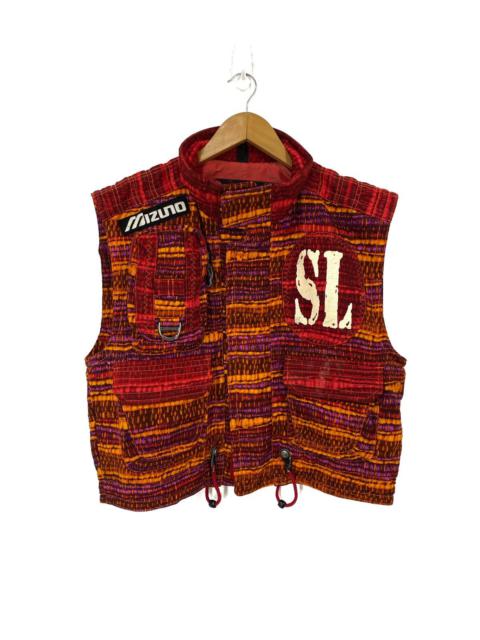Other Designers Vintage - Mizuno Multicolor Tactical Vest Nice Design