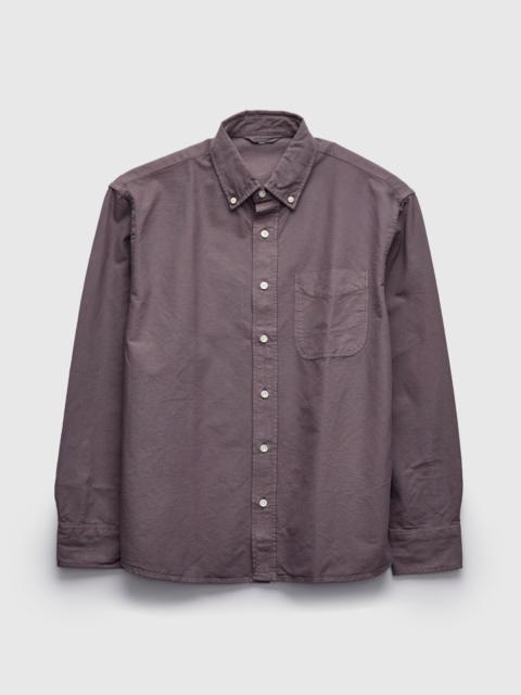 3sixteen Big Oxford Shirt in Dusty Purple