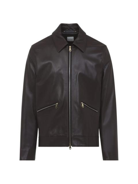 Paul Smith zipped leather jacket
