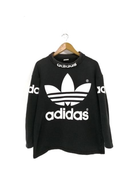 adidas Vintage 90s Adidas Sweatshirt Big Logo Design
