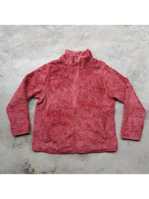 Other Designers Uniqlo - Uniqlo Fur Fleece Turtleneck Zipper Sweatshirt Light Jacket