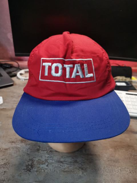 Other Designers Vintage TOTAL Hats Embroidery - Motorsports