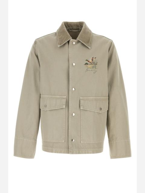 Burberry Burberry Men Cappuccino Cotton Jacket