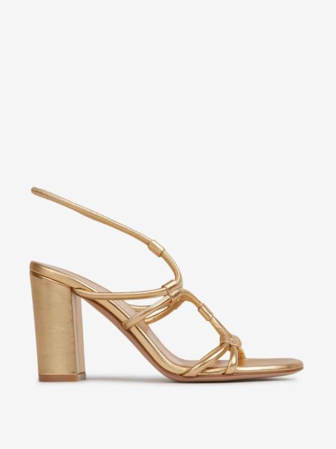 Gianvito Rossi NAPPA HEEL SANDALS