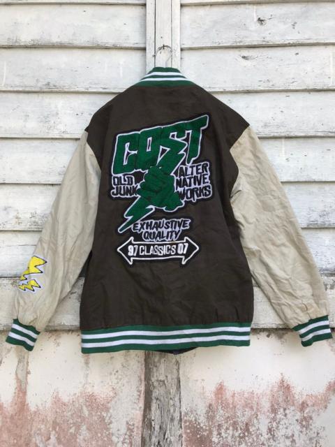 Other Designers Japanese Brand - Conquest AW Reversible Varsity Jacket Wtaps Design