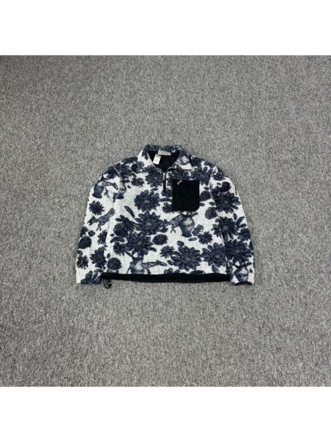 Dior Dior SS25 Blue and White Half-Zip Sweatshirt