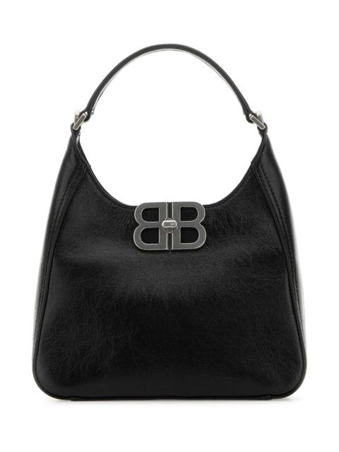 BALENCIAGA Balenciaga Women Black Leather Bb Soft Handbag