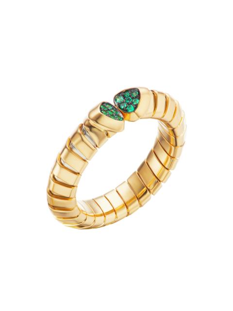 Marina B Emerald Trisolina Ring