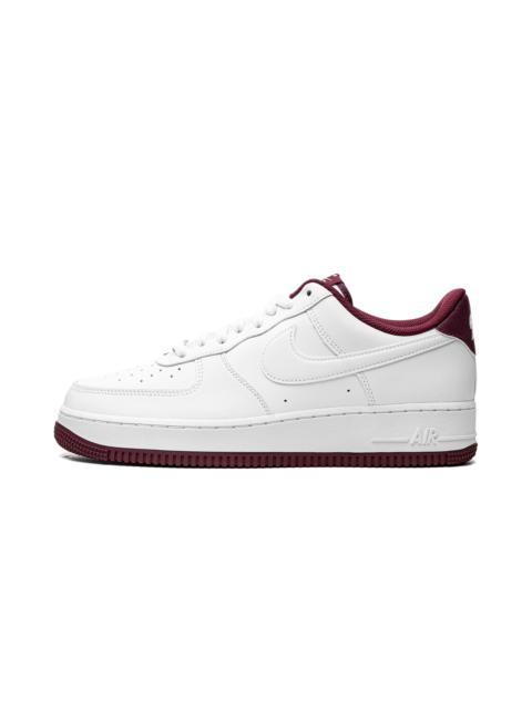 Nike Air Force 1 Low '07 "White / Dark Beetroot"