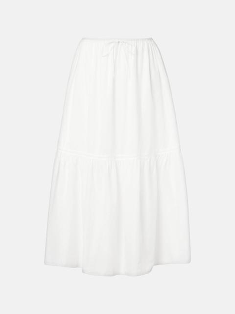FAITHFULL Venta cotton midi skirt