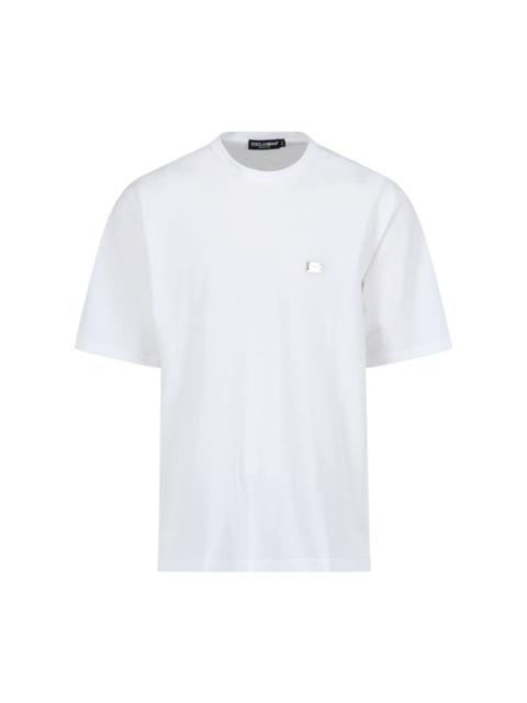 Dolce & Gabbana PLAQUE T-SHIRT