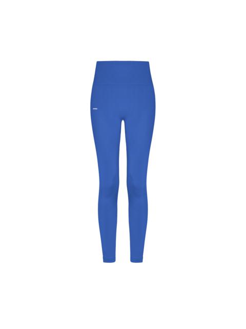 PANGAIA Womens Plant-Stretch Compressive Leggings - Gaia Blue