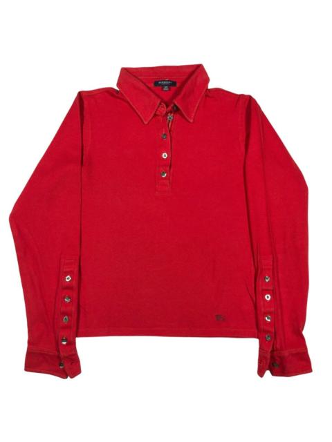 Burberry Burberry Long Sleeve Polo Shirt
