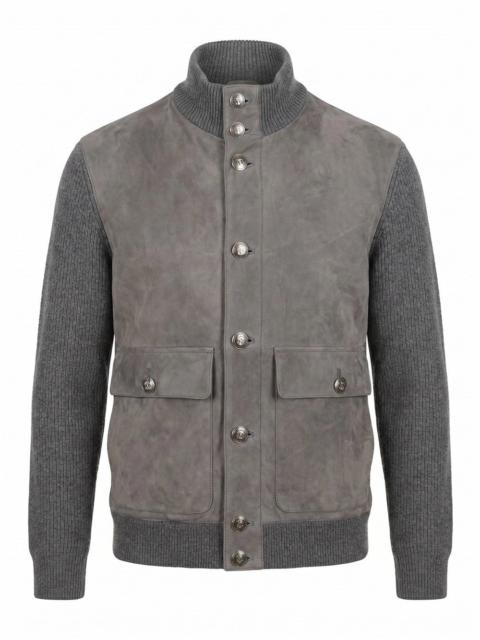 Brunello Cucinelli Brunello Cucinelli Men Leather Jacket