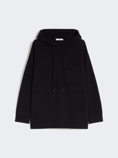 Max Mara LIANA Wool and cashmere hooded sweatshirt