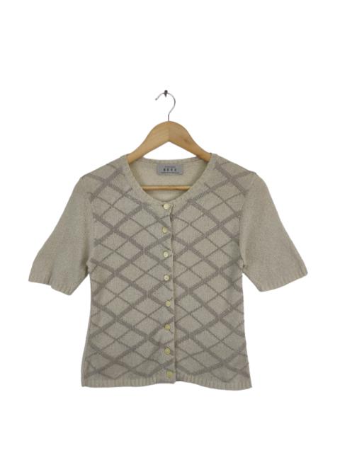 Other Designers Designer - Vintage Stefano Deux Knit Button Up Shirt