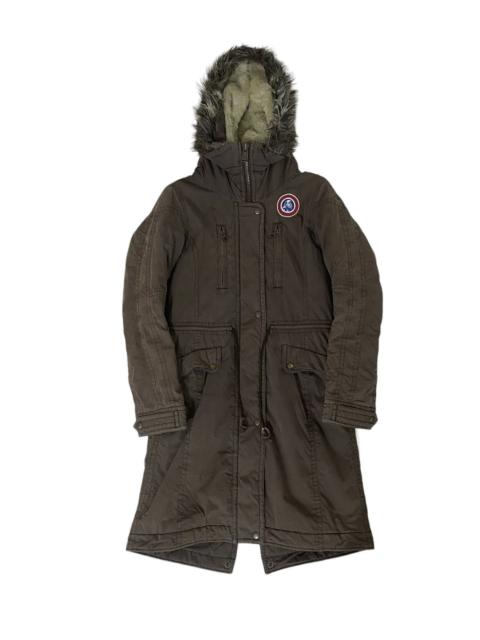Hysteric Glamour Hysteric Glamour Fishtail Down Jacket With Fur Hoodies Rare