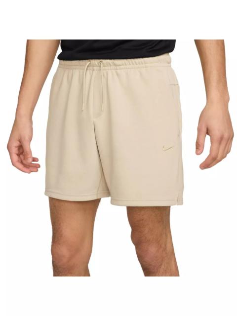 Nike Men's Primary Fleece 7" Dri-FIT UV Unlined Performance Shorts -Khaki