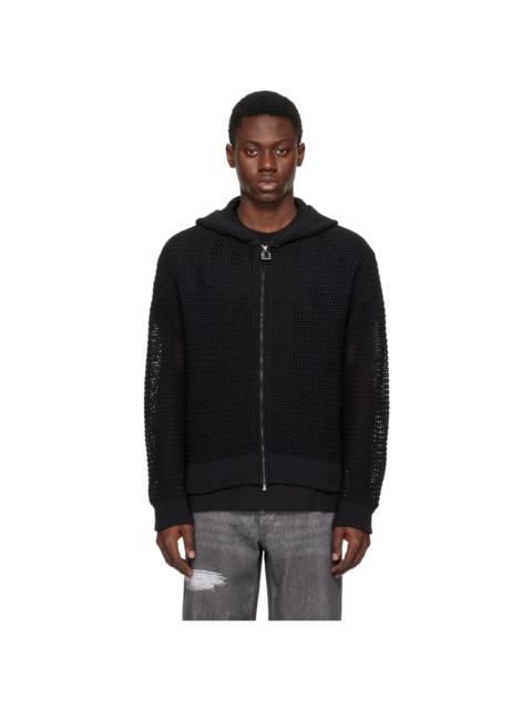 Wooyoungmi Black Hardware Hoodie