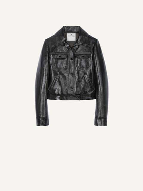 courrèges VINYL TRUCKER JACKET