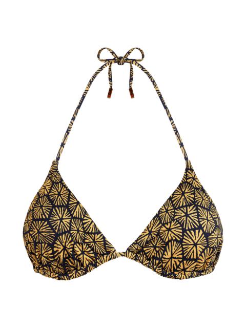 Vilebrequin Women Triangle Bikini Top Carapaces