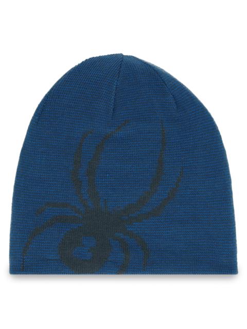 SPYDER Mens Reversible Innsbruck Beanie - Slate Blue